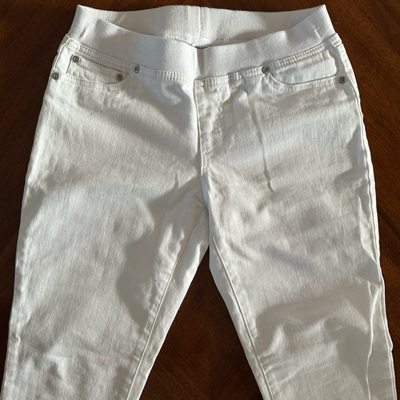 Jeans Skinny White Size 4 NWOT Boston Proper - Picture 2 of 7